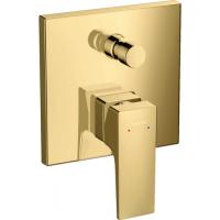 Смеситель hansgrohe Metropol для ванны настенный скрытый с рычаговой рукояткой, 32545990S, шлиф.золото