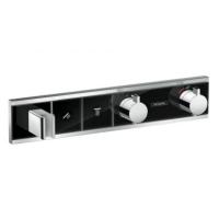 Термостат hansgrohe RainSelect для душа 15355600, черный/хром