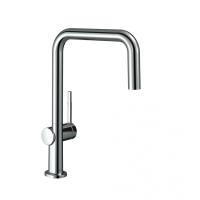 Кухонный смеситель однорычажный, U 220, 1jet Hansgrohe 72806000, хром