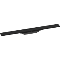 Внешняя часть трапа для душа hansgrohe RainDrain Flex, 70 см, укорачиваемая 56043670, матовый черный