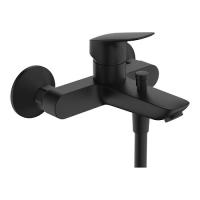 Смеситель для ванны и душа, Hansgrohe, Logis, цвет-черный матовый 71400670
