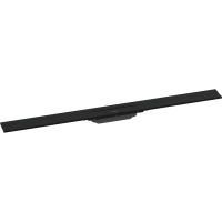 Внешняя часть трапа для душа hansgrohe RainDrain Flex, 100 см, укорачиваемая 56053670, матовый черный