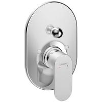 Смеситель для ванны hansgrohe Rebris S, скрытого монтажа 72449000, хром