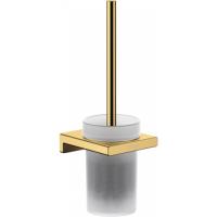 Набор для WC настенный AddStoris Hansgrohe 41752990, полированное золото