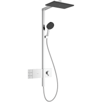 Душевая система hansgrohe Raindance Alive Q Showerpipe 210/340 2jet с ShowerSelect Comfort, 24590000, хром