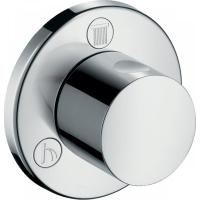 Запорный вентиль переключатель потоков hansgrohe Trio/Quattro S 15932000, хром