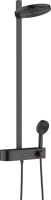 Душевая стойка Hansgrohe Pulsify Showerpipe 260 2jet 24240670 с термостатом, матовый чёрный