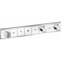 Термостат hansgrohe RainSelect для душа 15357400, белый/хром