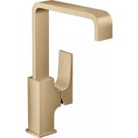 Смеситель hansgrohe Metropol для раковины 32511140, шлифованная бронза