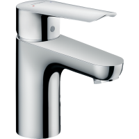 Смеситель для раковины hansgrohe Logis E 70 CoolStart, со сливным гарнитуром 71164000, хром
