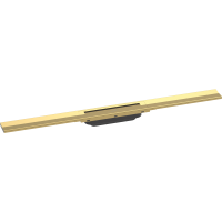 Внешняя часть трапа для душа hansgrohe RainDrain Flex, 80 см, укорачиваемая 56044990, полированное золото