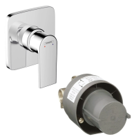 Смеситель для душа со скрытой частью Hansgrohe Vernis Shape ВМ 71658000S хром