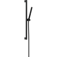Душевой гарнитур hansgrohe Pulsify S 100 1jet EcoSmart+ со штангой 65 см, 24373670, матовый черный