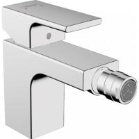 Смеситель для биде однорычажный со сливным гарнитуром Hansgrohe Vernis Shape 71211000, хром