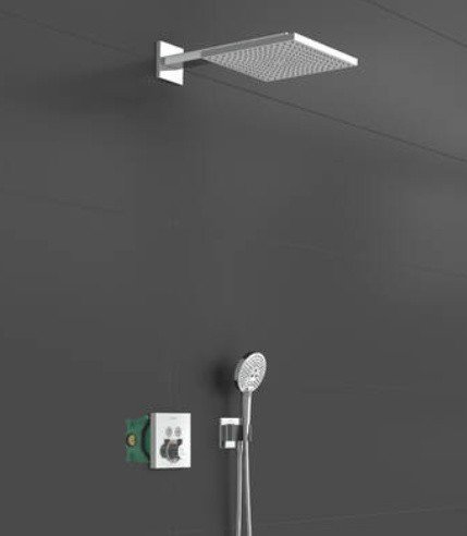 Hansgrohe Raindance E 27952000 Душевая система - комплект с термостатическим смесителем (хром)