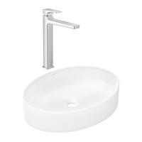 Готовый набор для раковины hansgrohe Xuniva D накладной со смесителем Metropol 260 HG-PR246, белый/хром