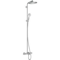 Душевая система hansgrohe Crometta S 240 Showerpipe с термостатом 27320000, хром