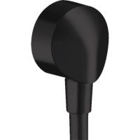 Шланговое подсоединение без клапана обратного тока Hansgrohe FixFit E 27454670, матовый черный