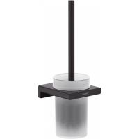 Набор для WC настенный AddStoris Hansgrohe 41752670, матовый черный