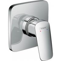 Смеситель для душа hansgrohe Logis, однорычажный, скрытый монтаж 71604000, хром
