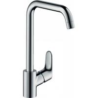 Смеситель hansgrohe Focus для кухонной мойки с поворотным изливом на 3 положения 31820000, хром