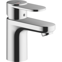 Смеситель для раковины hansgrohe Vernis S 70 CoolStart, со сливным гарнитуром 71540000, хром