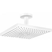 Верхний душ hansgrohe Raindance E 300 1jet с потолочным подсоединением 26250700, матовый белый