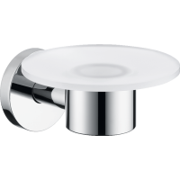 Мыльница hansgrohe Logis 40515820, шлифованный никель