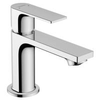 Смеситель для раковины hansgrohe Rebris E 80, со сливным гарнитуром 72550000, хром