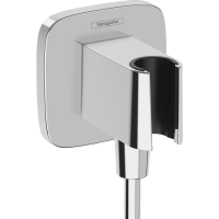 Шланговое подключение hansgrohe FixFit Porter Q 26887000 хром