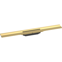 Внешняя часть трапа для душа hansgrohe RainDrain Flex, 70 см, укорачиваемая 56050990, полированное золото