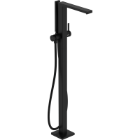 Смеситель для ванны hansgrohe Tecturis E напольного монтажа, 73445670, матовый черный