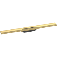 Внешняя часть трапа для душа hansgrohe RainDrain Flex, 80 см, укорачиваемая 56051990, полированное золото
