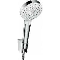 Душевой набор hansgrohe Crometta Vario 125 26691400, белый/хром