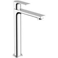 Смеситель для раковины hansgrohe Rebris E 240 CoolStart, со сливным гарнитуром 72581000, хром