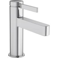 Finoris Смеситель для раковины, однорычажный, 100 со сливным клапаном Push-Open 76010000, хром