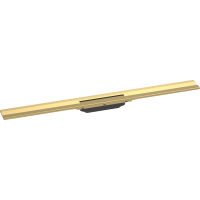 Внешняя часть трапа для душа hansgrohe RainDrain Flex, 90 см, укорачиваемая 56052990, полированное золото