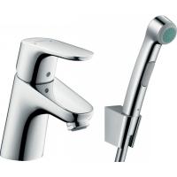 Смеситель hansgrohe Focus E2 для раковины с гигиеническим душем 31926000, хром