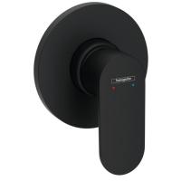 Смеситель для душа hansgrohe Rebris S, скрытого монтажа 72649670, матовый черный
