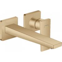 Смеситель hansgrohe Metropol для раковины 32526140, шлифованная бронза