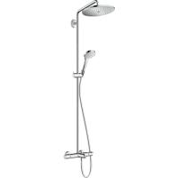 Душевая система hansgrohe Croma Select S Showerpipe 280 1jet с термостатом для ванны 26792000, хром