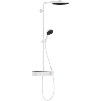 Душевая система Hansgrohe Pulsify Showerpipe 260, 1jet EcoSmart, 24221700, матовый белый