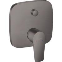 Смеситель hansgrohe Talis E для ванны, однорычажный, СМ 71745340, шлифованный черный хром