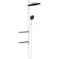Душевая система hansgrohe Rainfinity Showerpipe 360 1jet 26842700, матовый белый