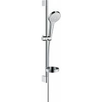 Душевой набор hansgrohe Croma Select S Vario и мыльницей Casetta 26566400, белый/хром