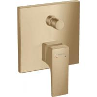 Смеситель hansgrohe Metropol для ванны, однорычажный, с рычаговой рукояткой, со встроенной защитной комбинацией, СМ, 32546140, шлифованная бронза