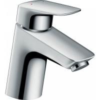 Смеситель hansgrohe Logis для раковины без сливного набора 71071000, хром