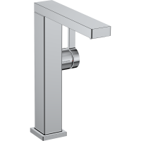 Смеситель для раковины hansgrohe Tecturis E 210 Fine, EcoSmart+, cо сливным гарнитуром Push-Open, 73060000, хром