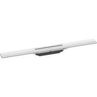 Внешняя часть трапа для душа hansgrohe RainDrain Flex, 70 см, укорачиваемая 56043700, матовый белый