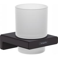 Стакан для зубных щеток AddStoris Hansgrohe 41749670, матовый черный